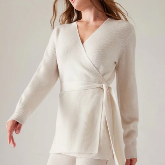 Athleta Sweaters - Athleta Alpine Wrap Sweater – Size Large